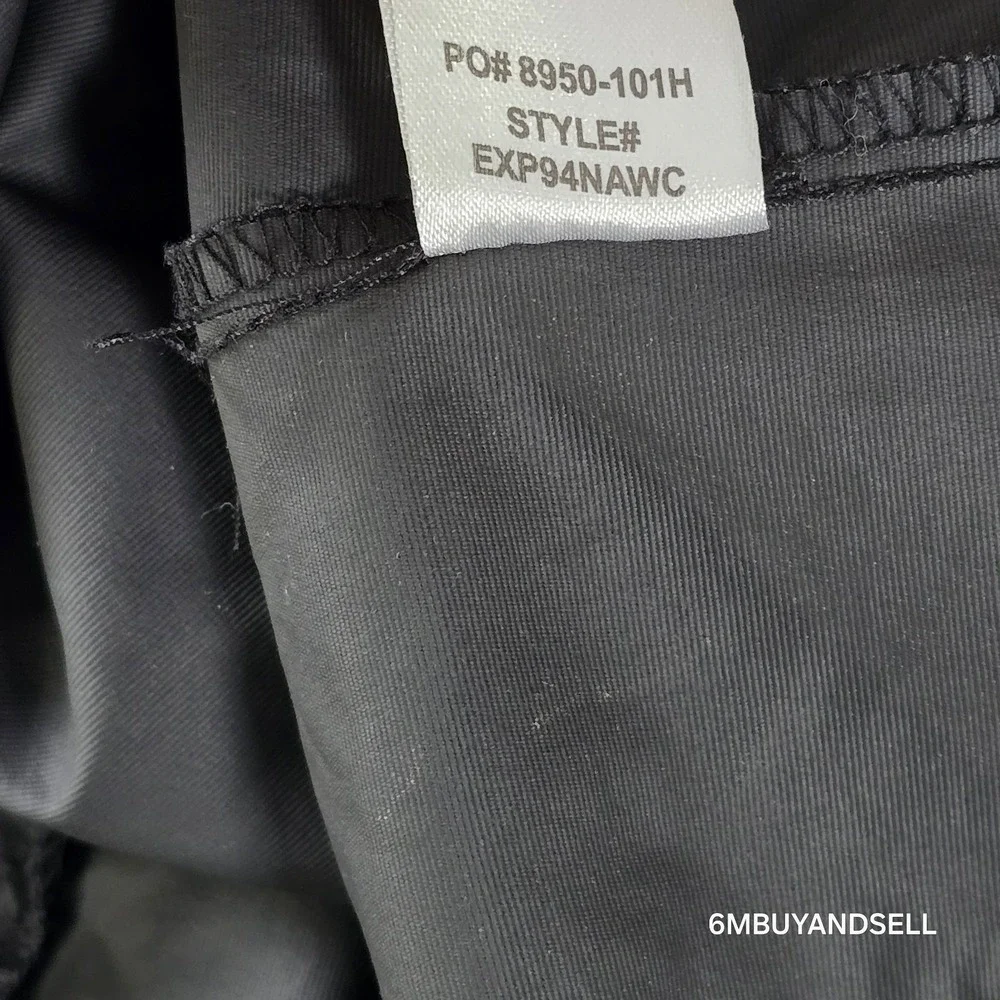 Banging Gears Camo Anorak‎ Jacket Large Black Nylon Hooded Windbreaker USA - Picture 10 of 10